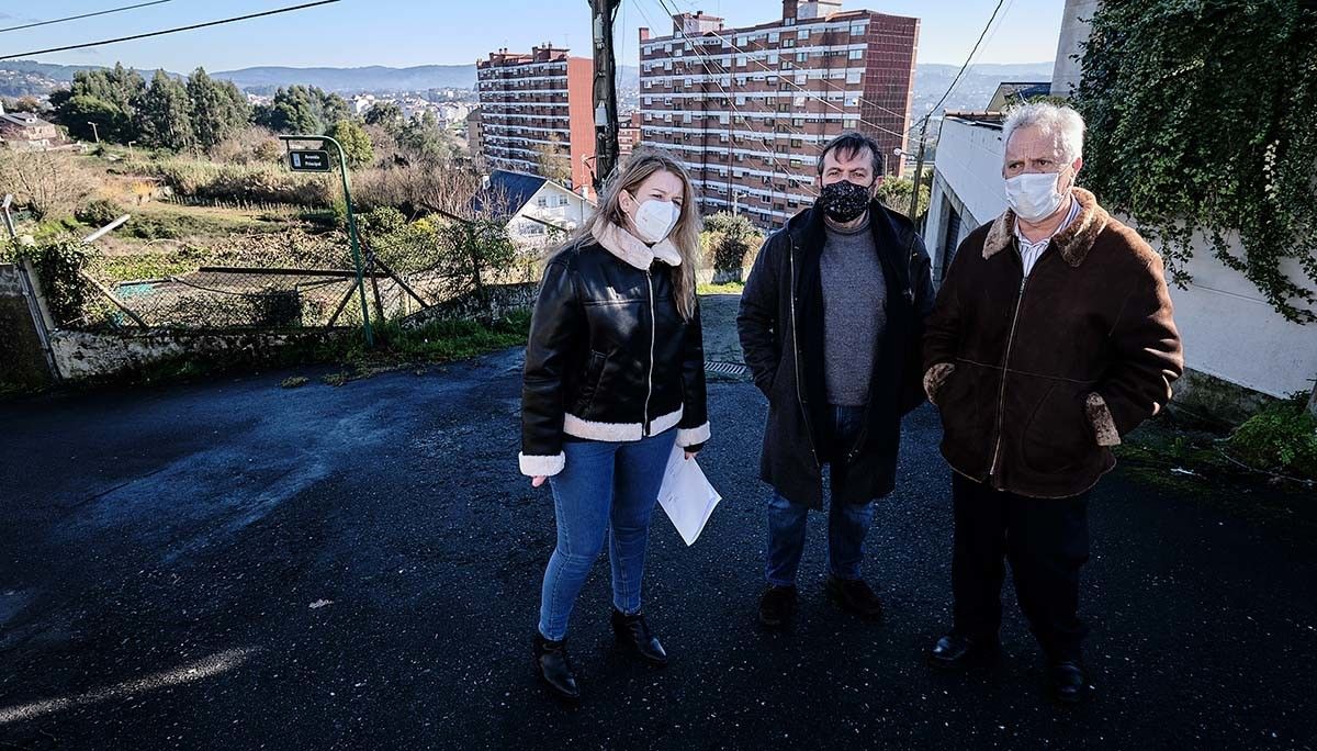 Marga Caldas, Luis Bará e Luciano Sobral 