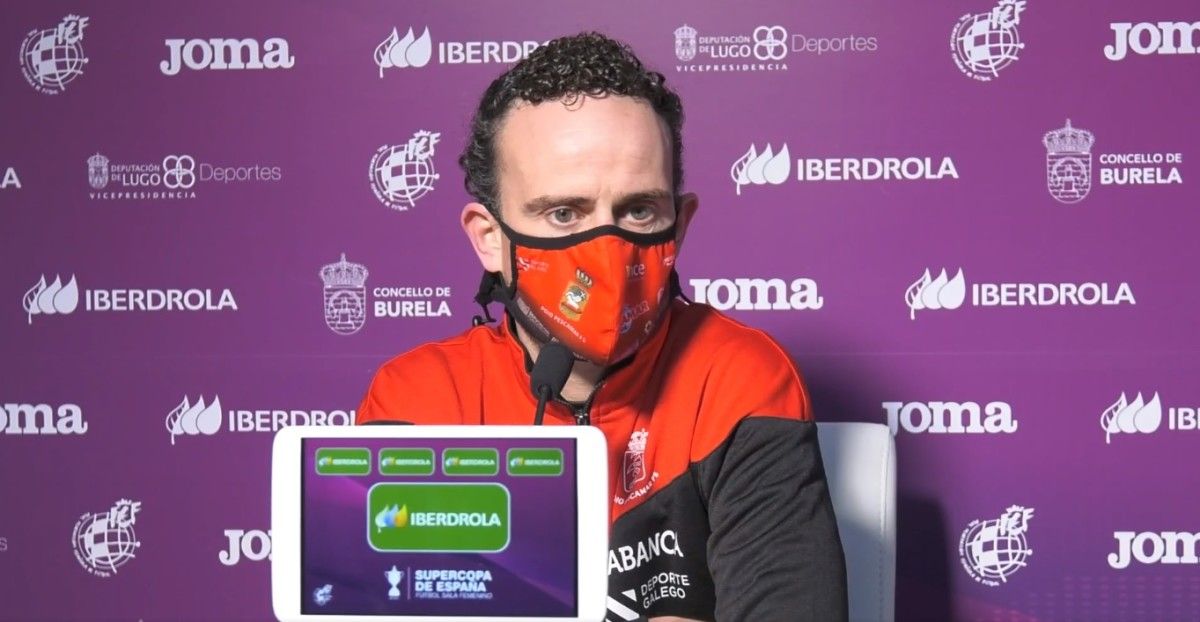 Rueda de prensa de Manu Cossío tras la final de la Supercopa de España