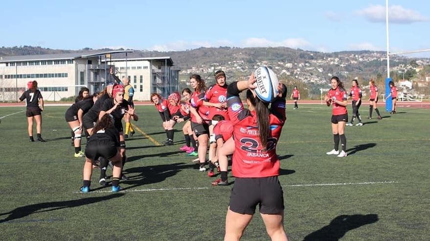 Debut do Pontevedra Rugby Club na D.Honra B fronte ao BUC Barcelona