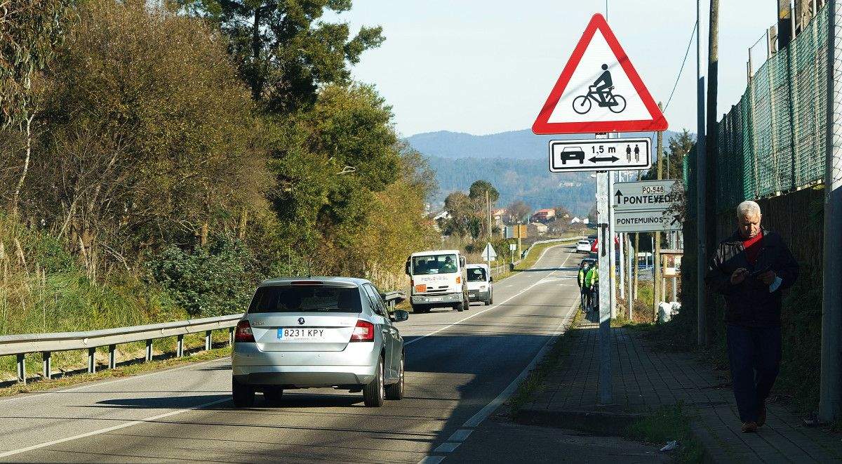PO-546, conocida como carretera vieja de Marín