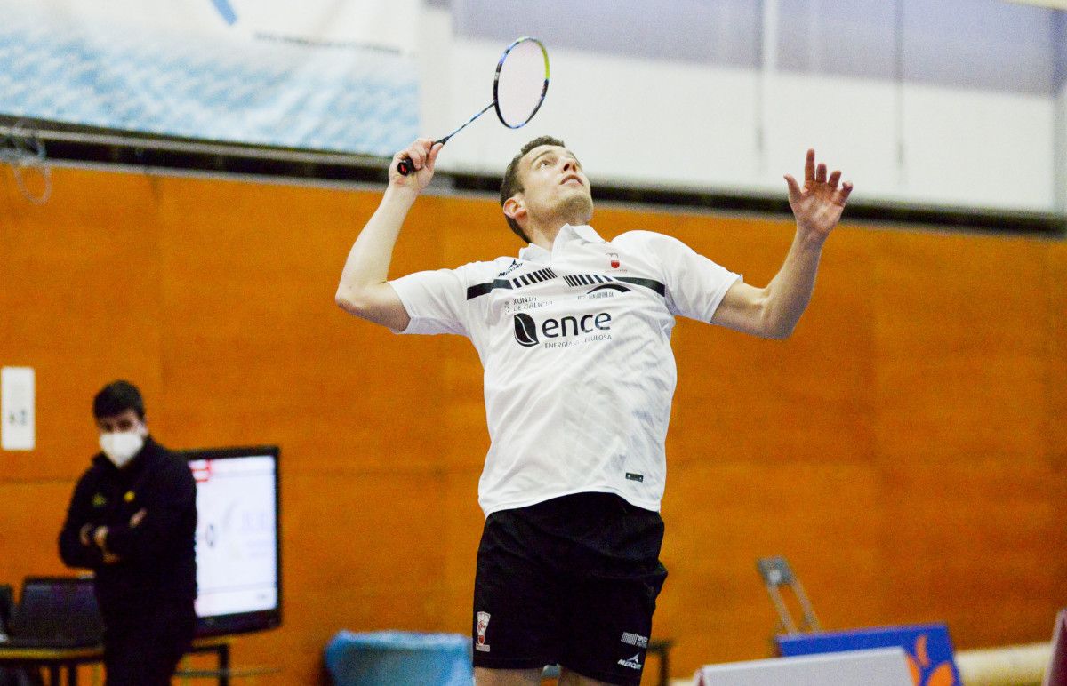 Partido entre o Club Bádminton Ravachol e o Bádminton Rinconada Sevilla