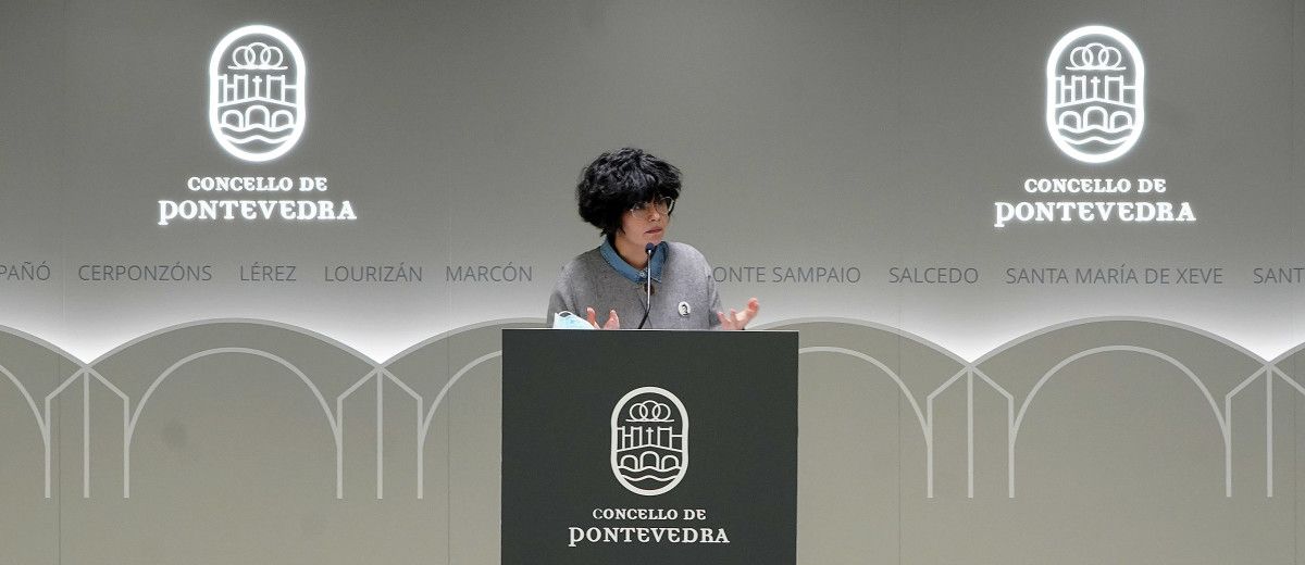 Anabel Gulías, portavoz do goberno municipal