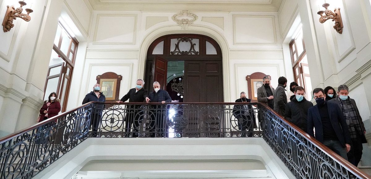 Visita al instituto Valle Inclán de Pontevedra 