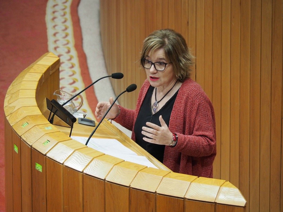 Montse Prado, deputada do BNG no Parlamento galego 