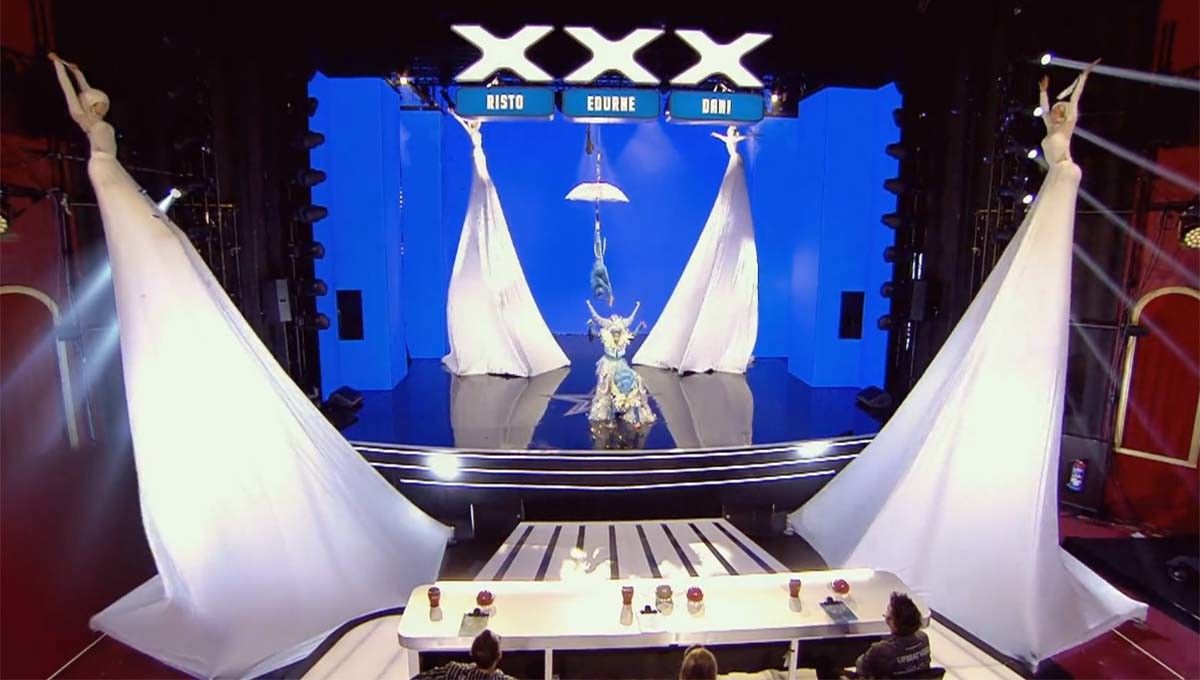 Actuación de Pablo Méndez Performances en "Got Talent"