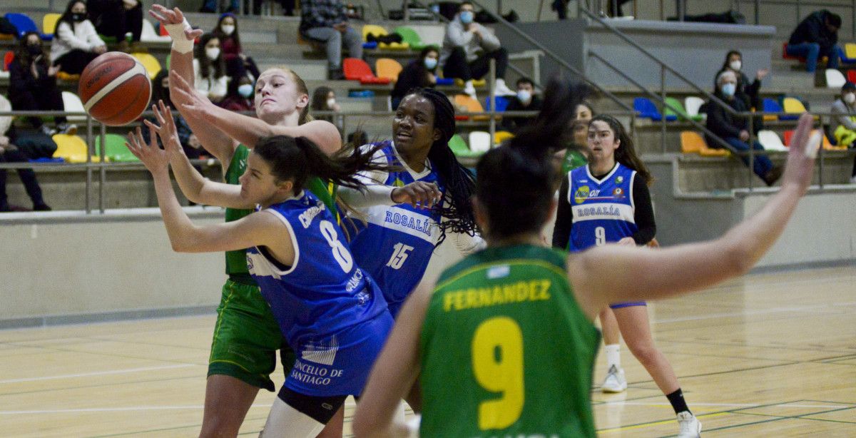 Partido entre Arxil e Rosalía no CGTD