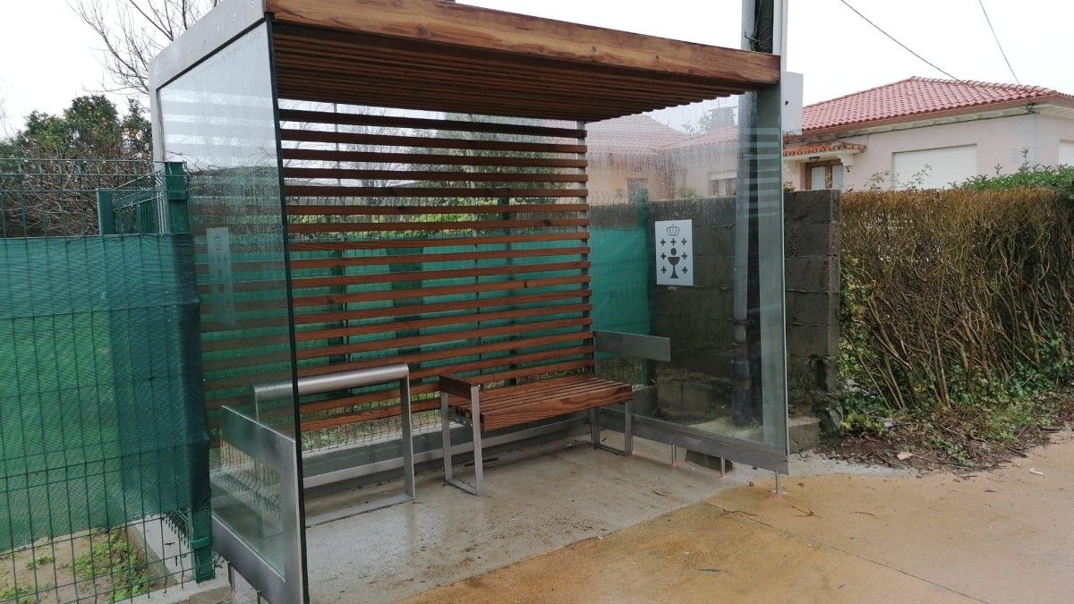 Nueva marquesina en Raxó