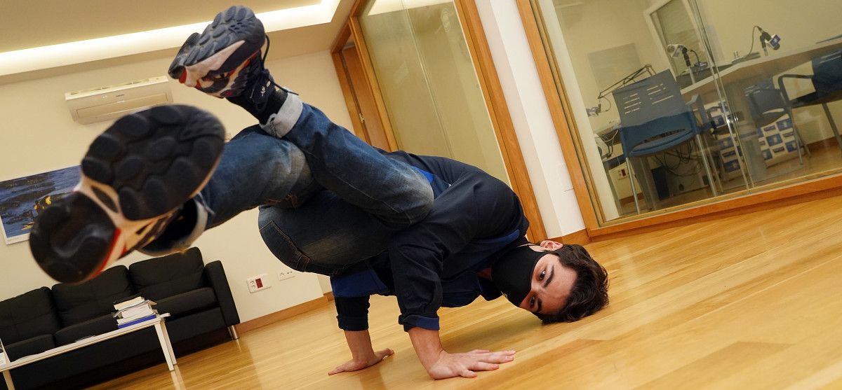 O BBoy pontevedrés Jumber en PontevedraViva Radio
