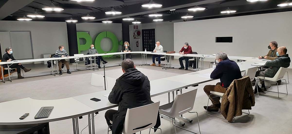 Xuntanza no Concello para fixar o plan de teletraballo