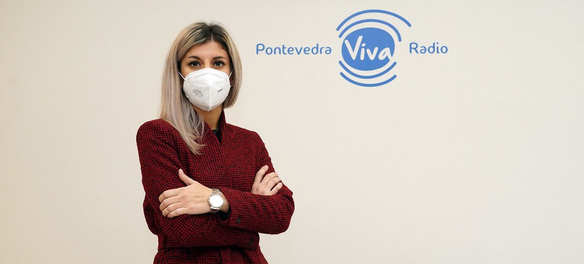 Elvira Somoza, coordinadora de servizos da empresa Idades en PontevedraViva Radio