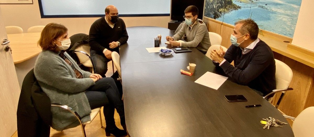 Reunión delo PP con representantes del Colegio de Arquitectos