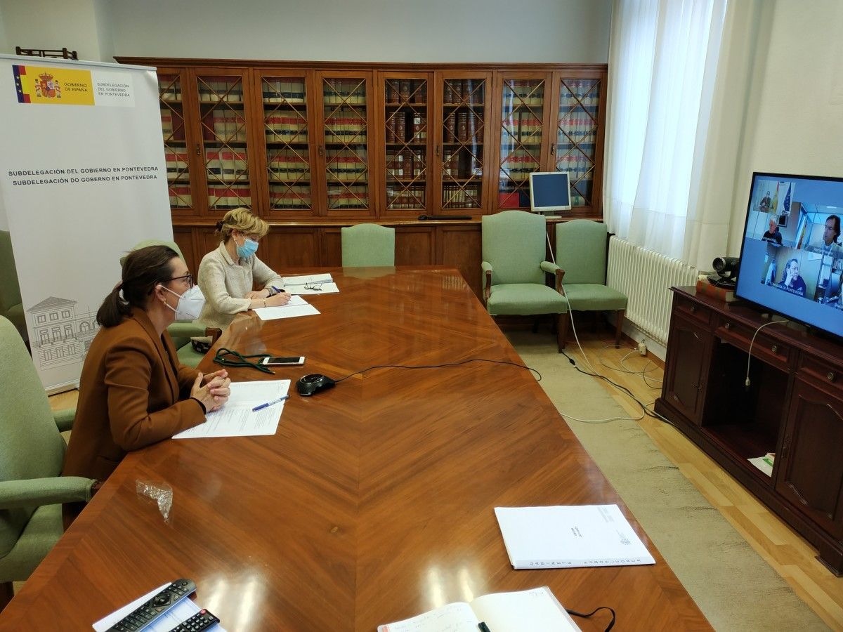 Reunión do Centro de Coordinación Operativa (CECOR) presidida por Maica Larriba