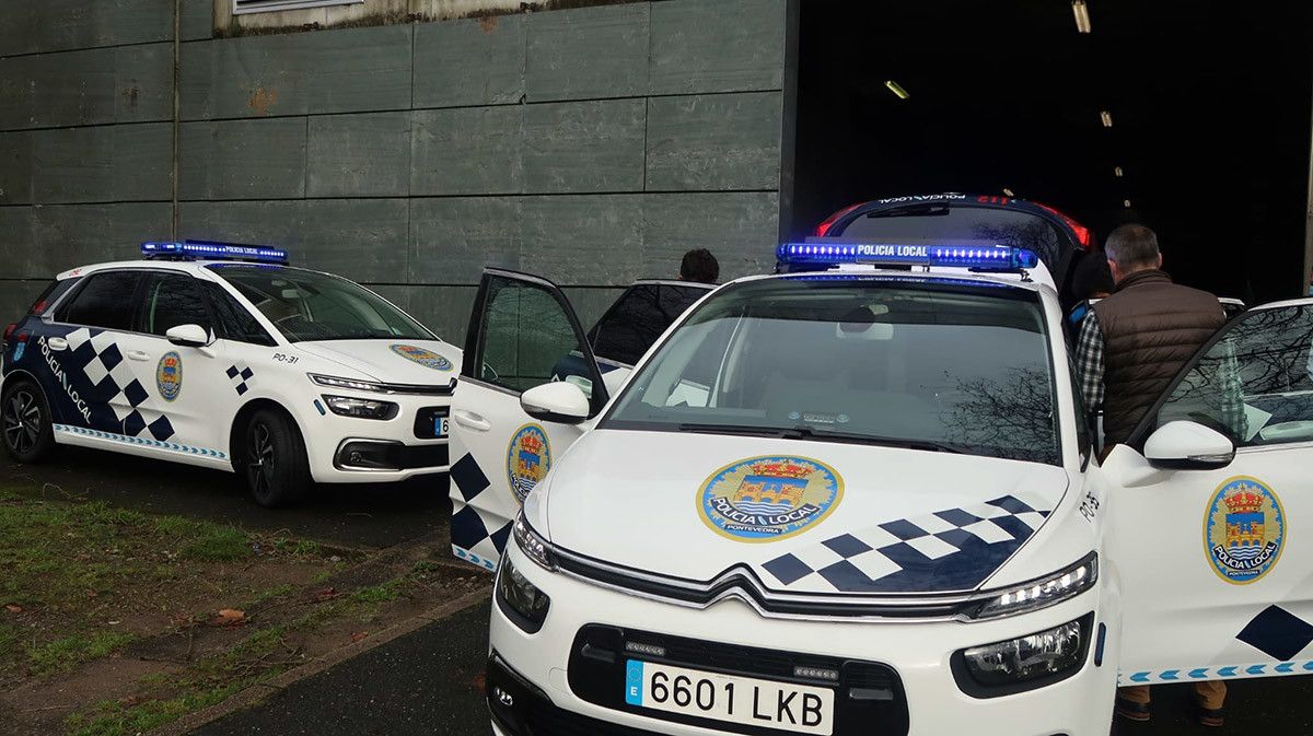Novos coches da Policía Local de Pontevedra