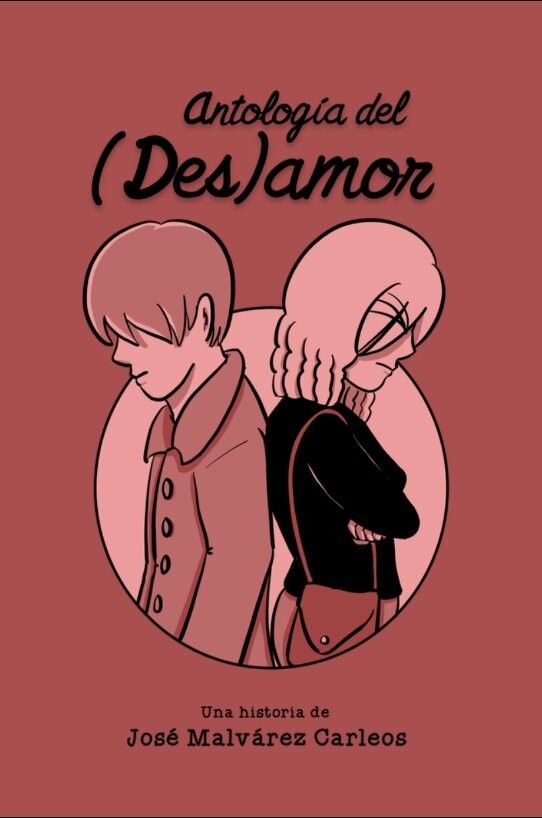 Portada do libro 'Antología del (des)amor' de José Málvarez Carleos