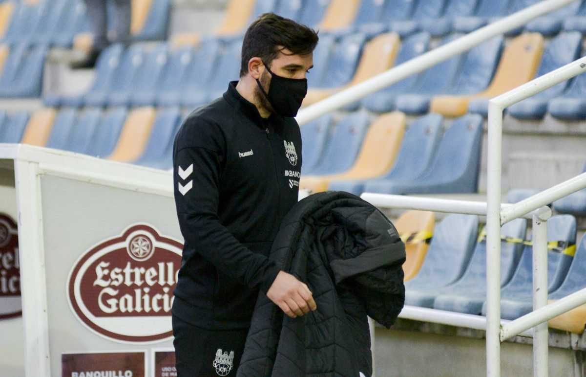 Jesús Ramos, tras la derrota del Pontevedra ante el Zamora