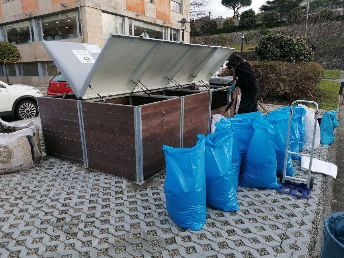Sacos de copost