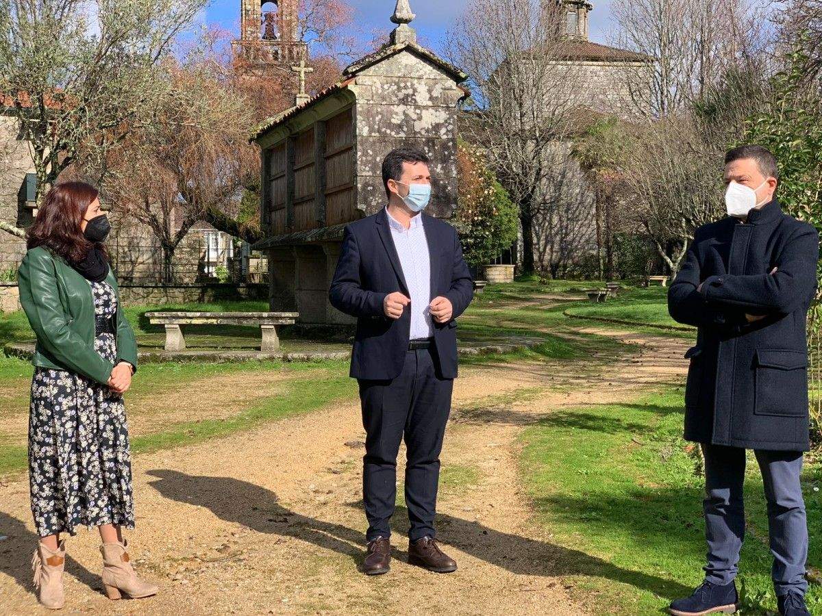Conchy Campos, Gonzalo Caballero y Manuel Campos