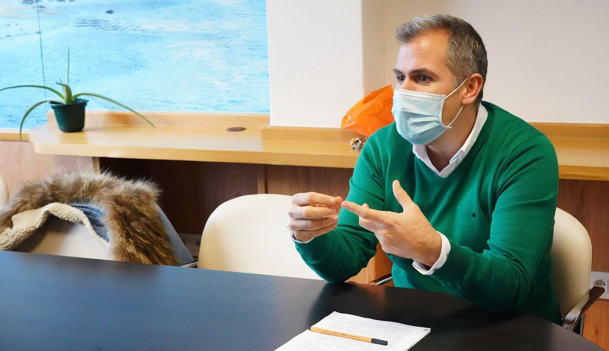 Rafa Domínguez, presidente local del PP de Pontevedra
