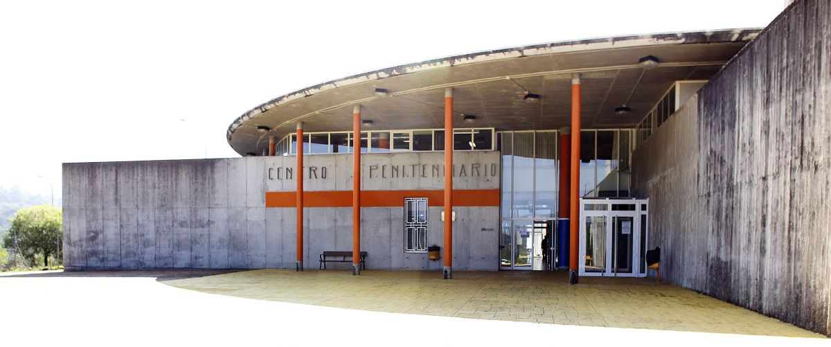 Entrada del Centro Penitenciario de A Lama