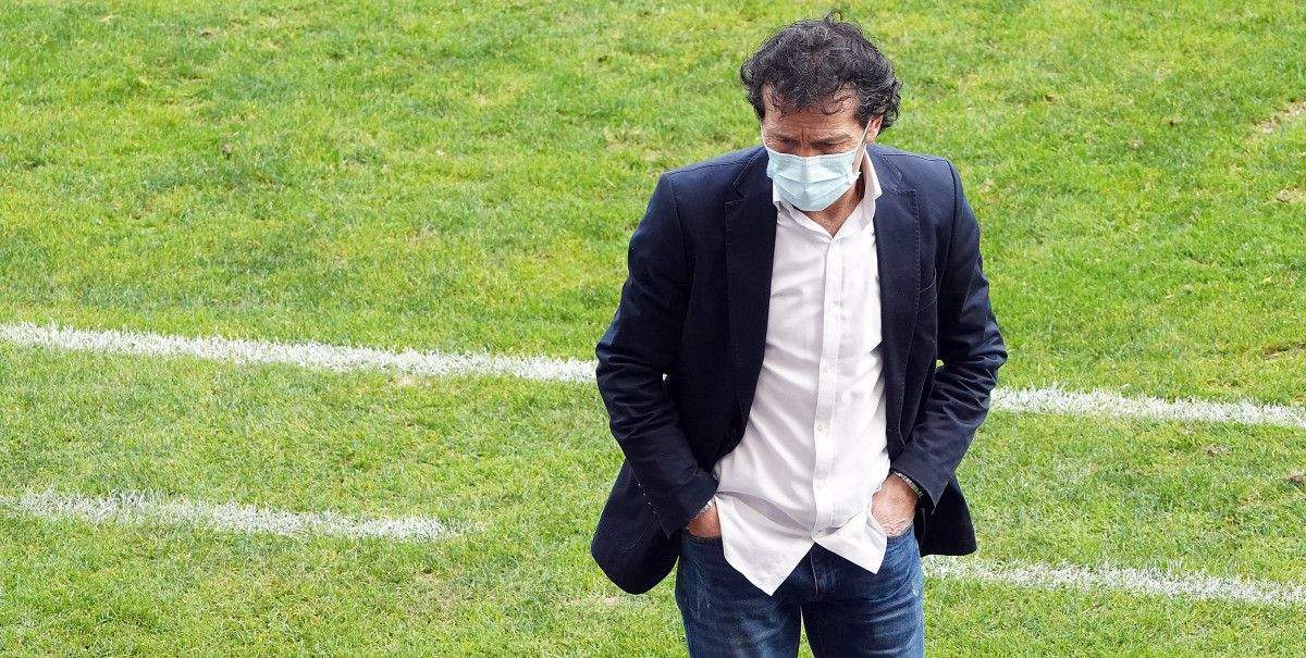 Luisito, no Estadio Municipal de Pasarón