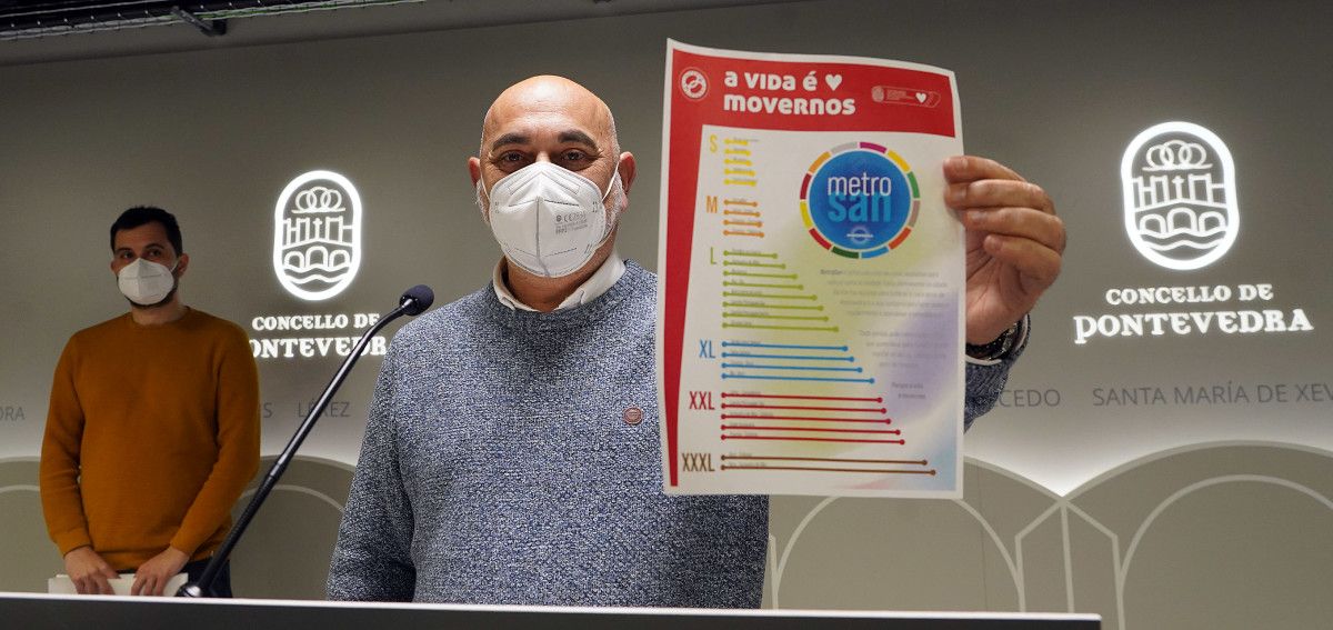Tino Fernández presenta MetroSan, unha rede de roteiros de sendeirismo