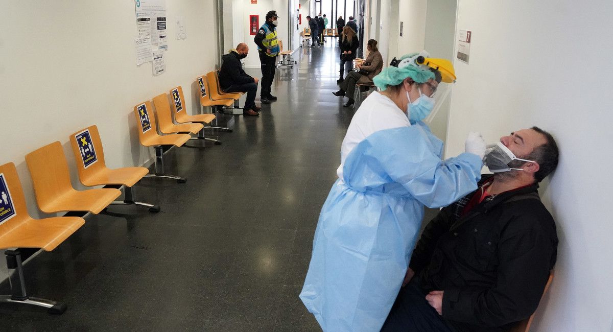 Cribado de covid na Área Sanitaria de Pontevedra e O Salnés