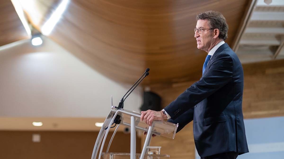 Alberto Núñez Feijóo, presidente da Xunta de Galicia
