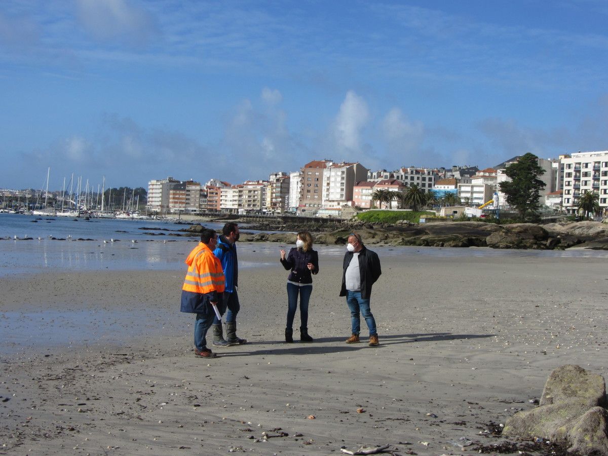 Estudio geotécnico en 3D de la playa de A Carabuxeira