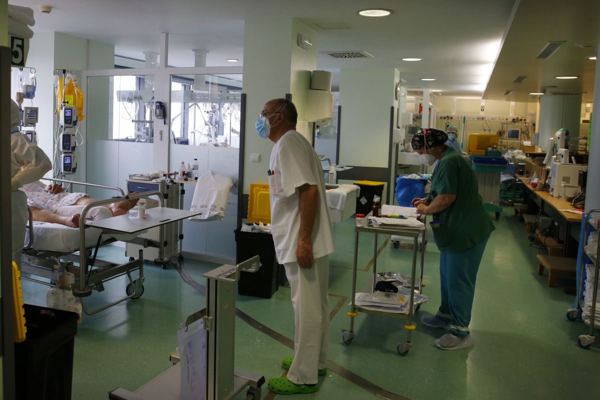 Zona de Reanimación en Intensivos UCI 