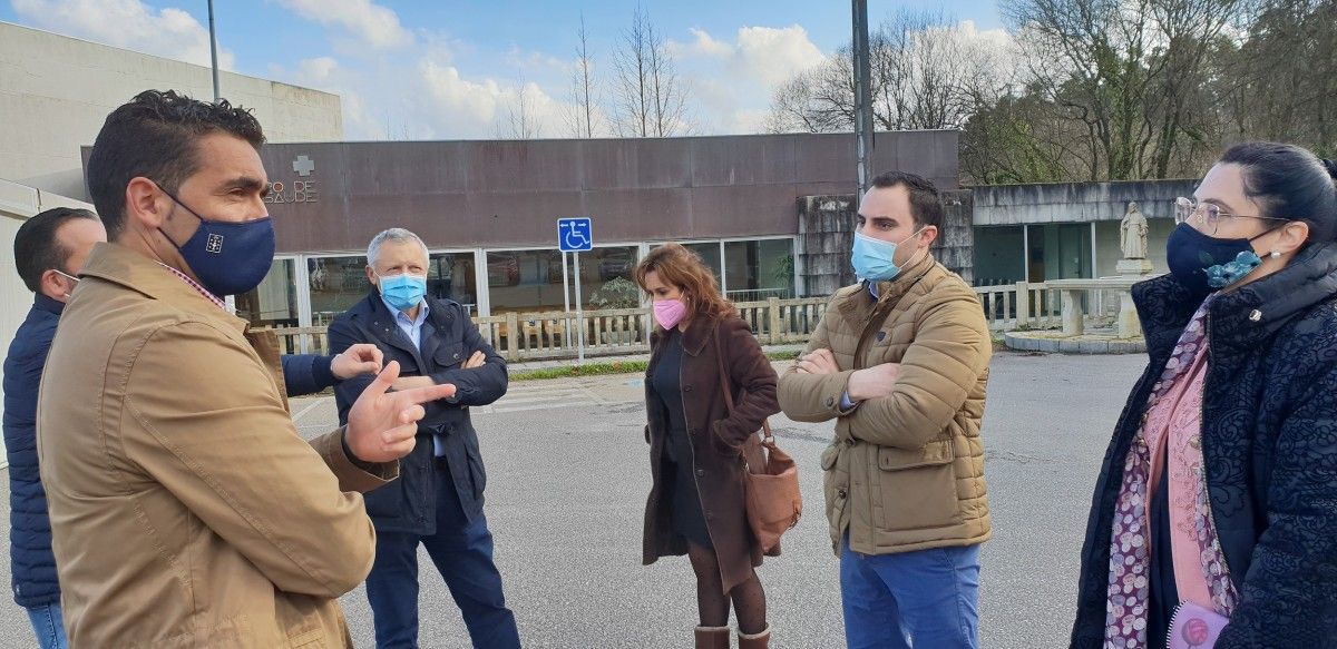 El delegado de la Xunta en Pontevedra asiste al cribado realizado en Vilaboa