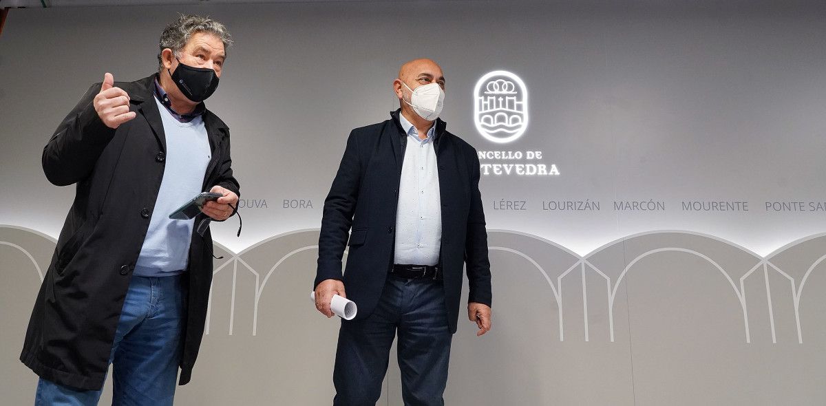 Miguel Anxo Fernández Lores y Tino Fernández