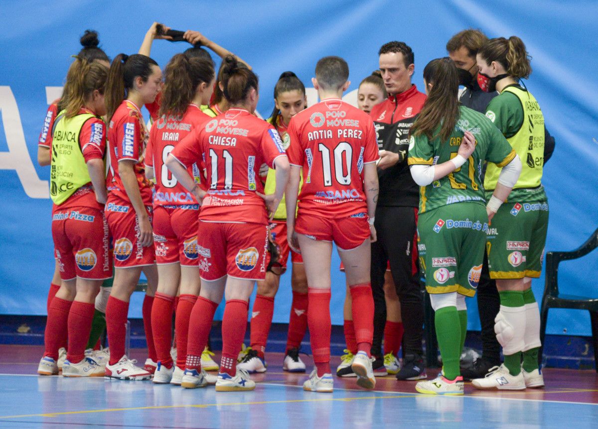 Partido entre o Poio Pescamar e Leganés na Seca