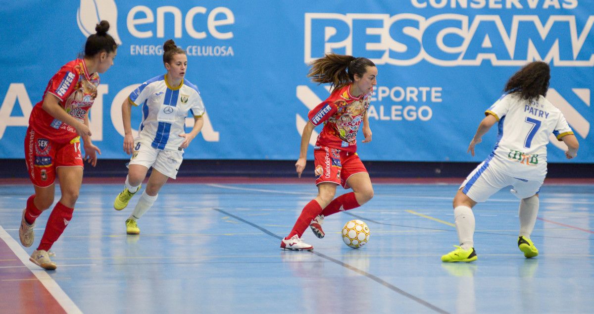Partido entre o Poio Pescamar e Leganés na Seca