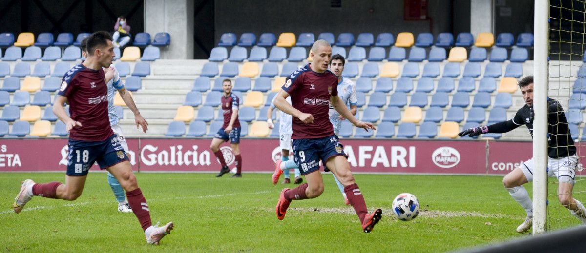 Charles y Rufo, en el partido entre Pontevedra y Compostela de la temporada 20-21