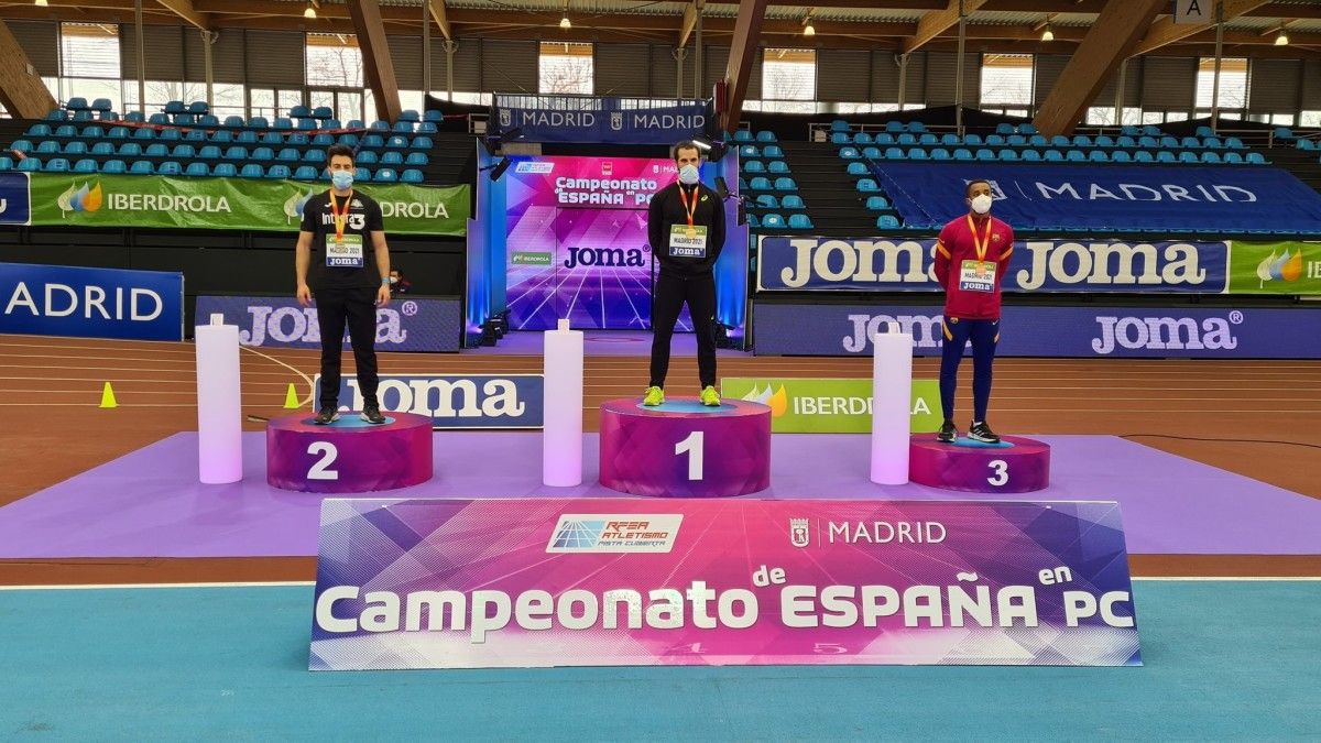 Okutu en el Nacional de Pista Cubierta