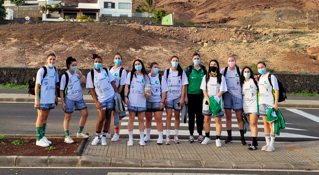 Plantel do Arxil no seu desprazamento a Tenerife e Lanzarote
