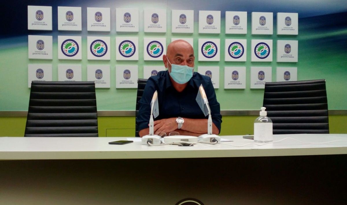 Tino Fernández, concelleiro de Deportes do Concello de Pontevedra