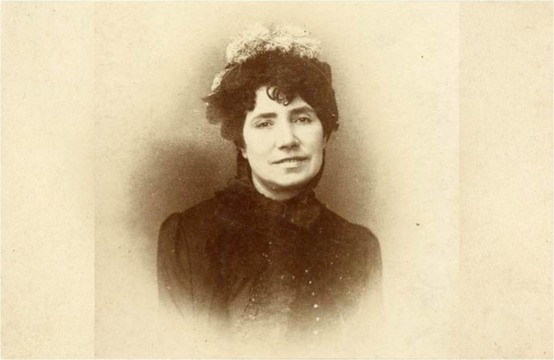 Rosalía de Castro fotografada por Luis Sellier