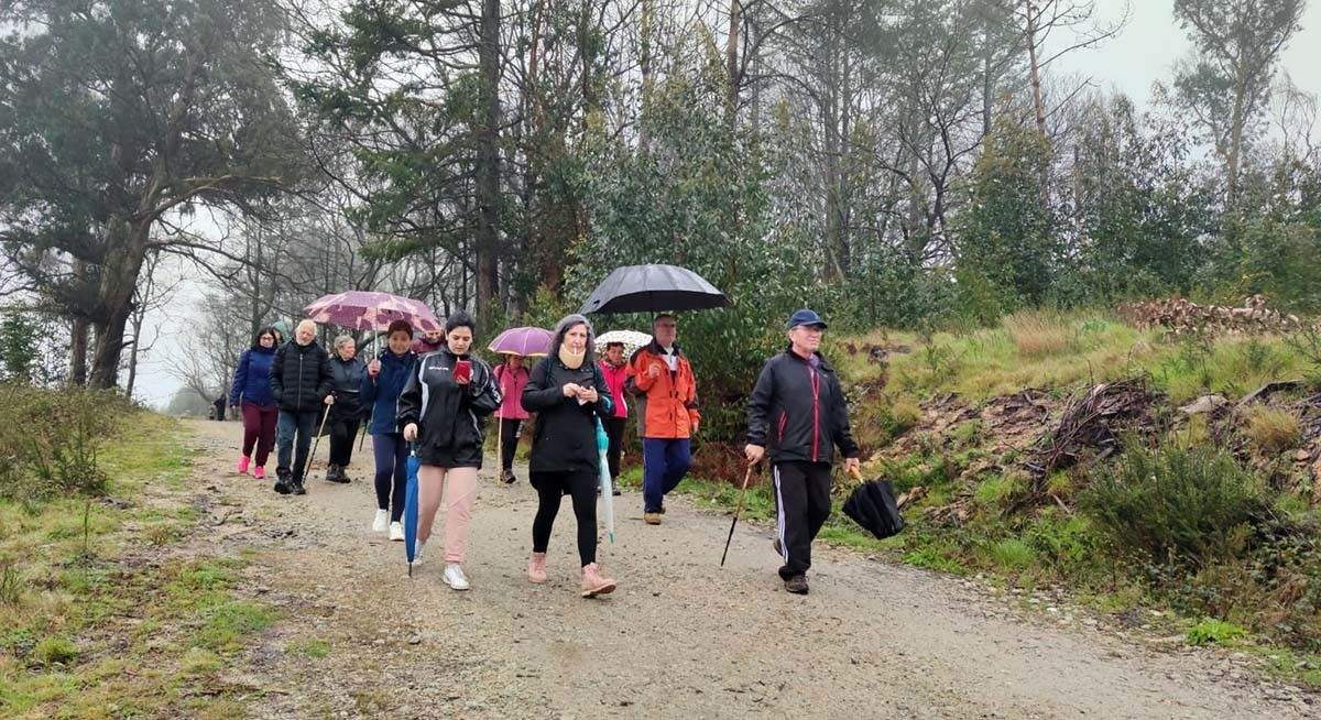 'Andaina' reivindicativa por la igualdad en Ponte Caldelas