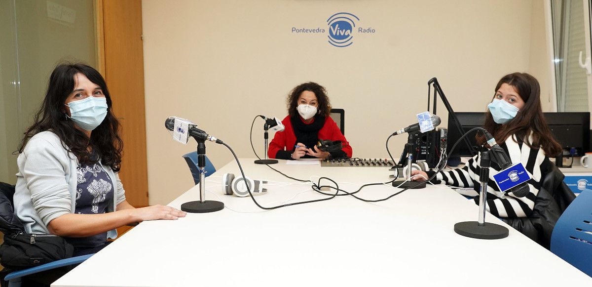 Marga Díaz e Irene Davila nas 'Conversas na Ferrería' de PontevedraViva Radio