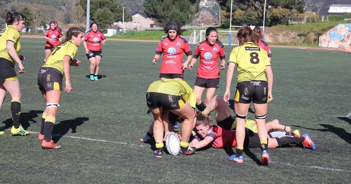 Partido da División de Honra B de Rugby entre PRC e Getxo