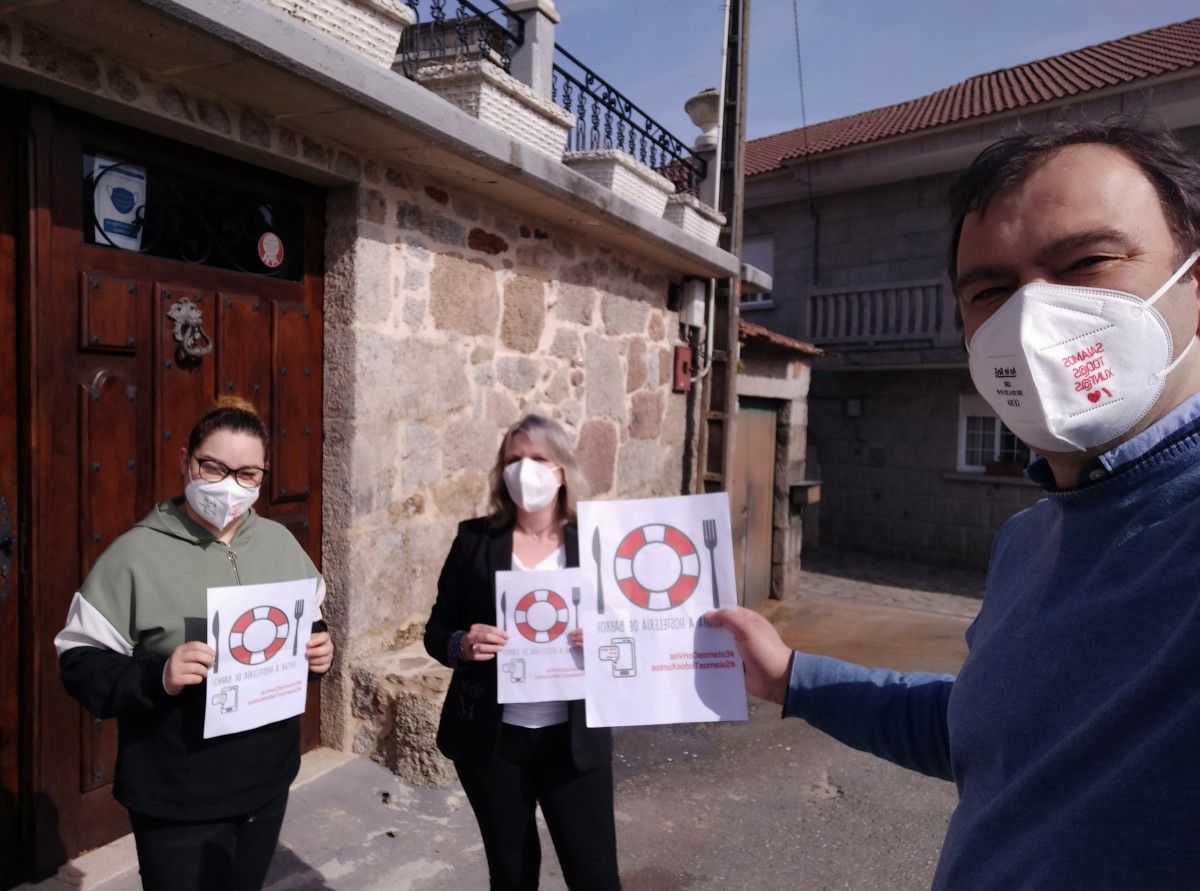 Campaña de apoio á hostalaría do PSOE de Barro