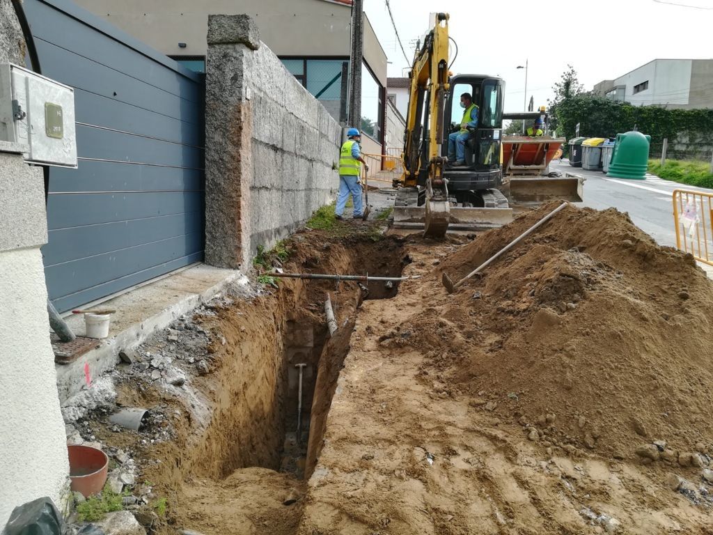 Obras na Rúa do Vento, Sanxenxo