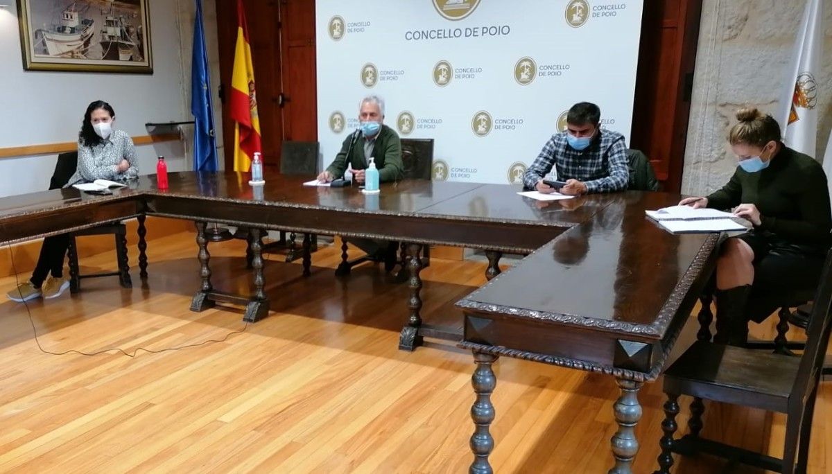 Reunión telemática del Concello de Poio