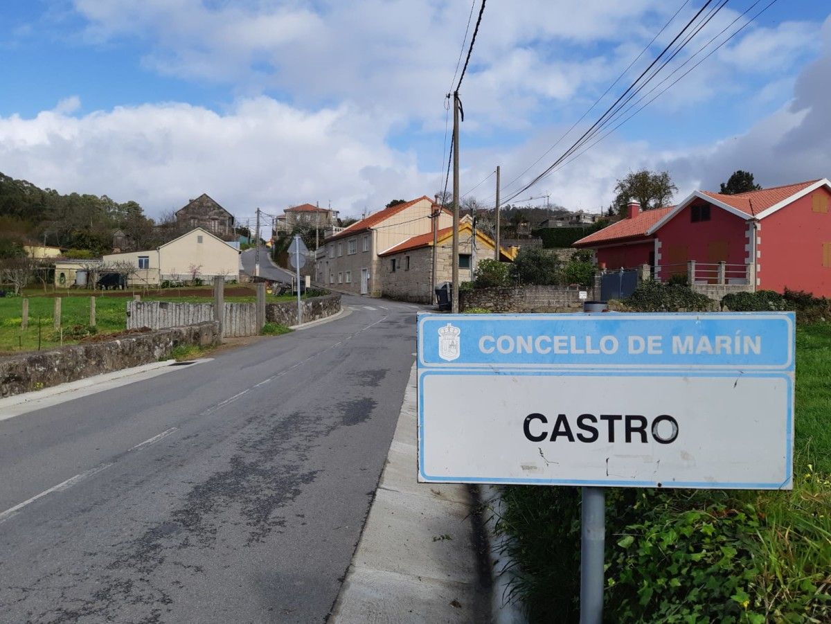 Lugar de Castro, en Marín