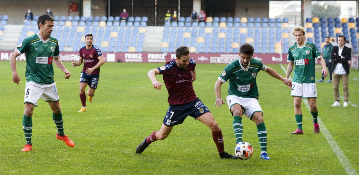 Partido entre Pontevedra e Coruxo en Pasarón