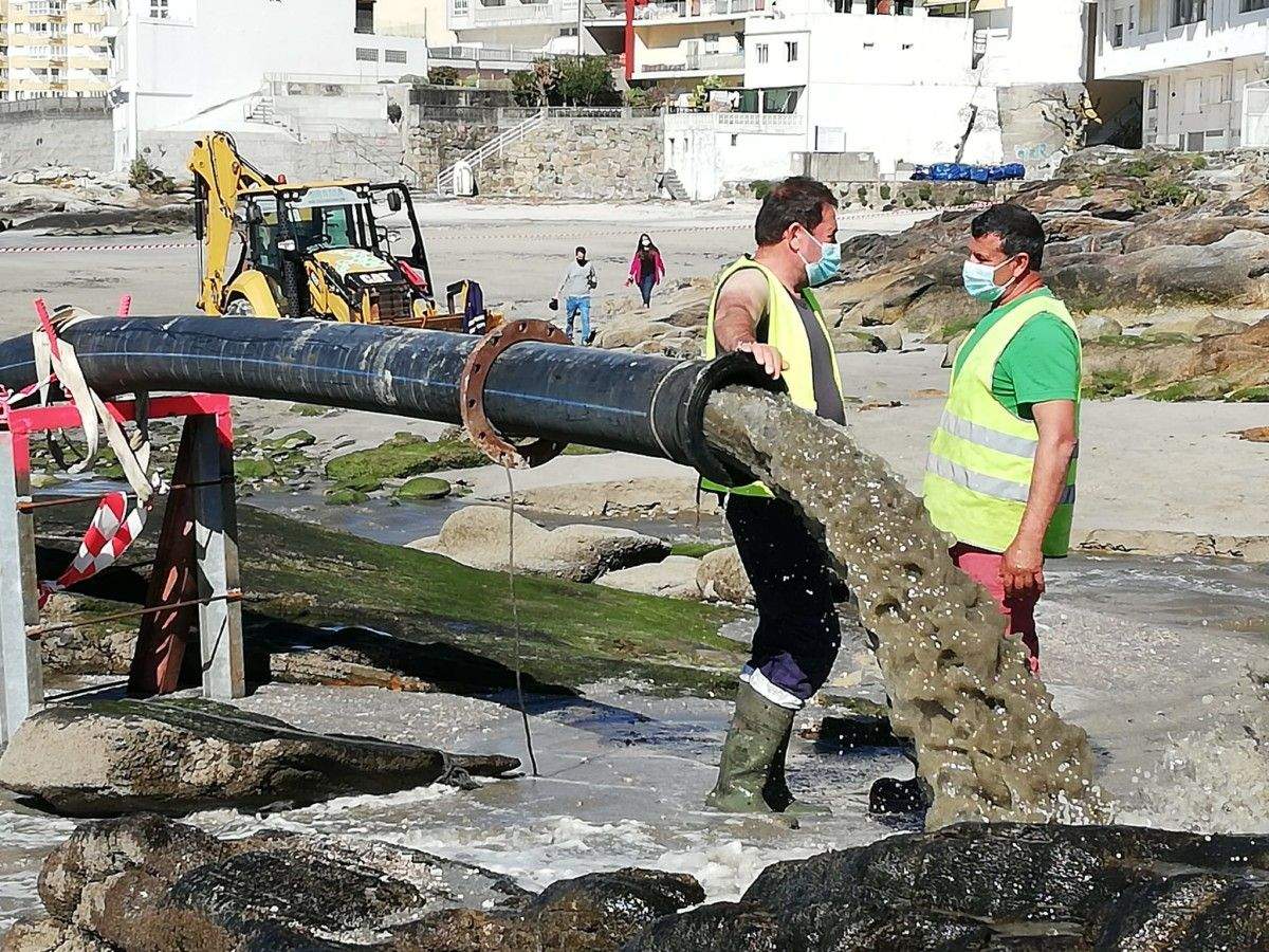 Regeneración de la playa de A Carabuxeira