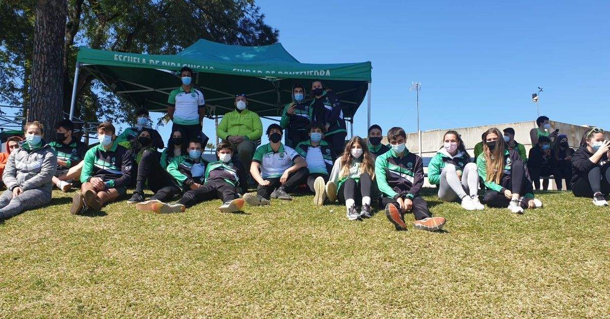 A EP Ciudad de Pontevedra no Campionato de España de Inverno