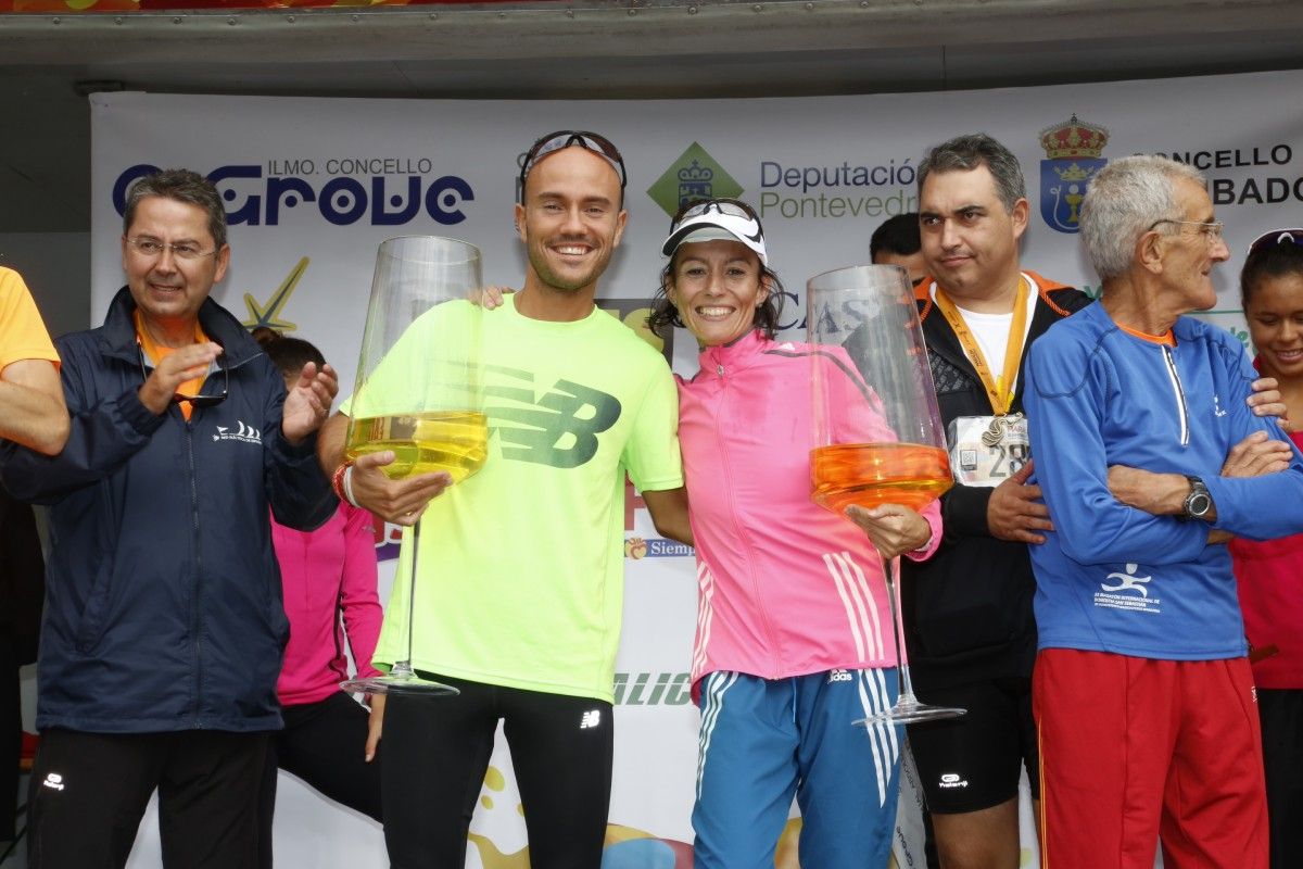 Manuel Hurtado e Vanessa Veiga, gañadores do Maralba Running Fest