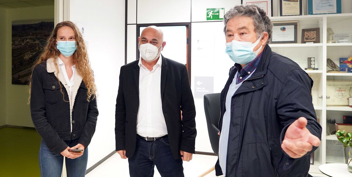 Recepción municipal a Antía Chamosa tras proclamarse campiona de España Sub-23